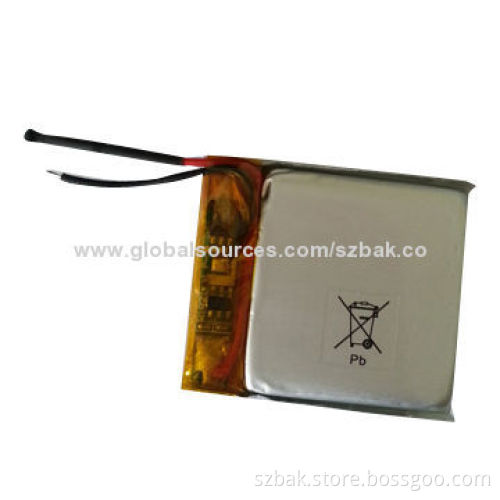 180mAh Lithium Polymer Battery with 3.7V and Long Lifespan, Measures 30 x 20 x 3.5mm